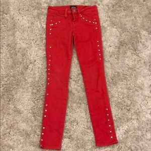 Hudson Studded Skinny Jean